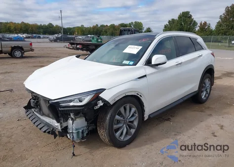 2022 Infiniti Qx50 Luxe Awd from USA, damaged, VIN 3PCAJ5BB2NF106567